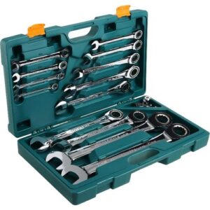 72 TEETH RATCHETING COMBINATION WRENCH SET W45117S
