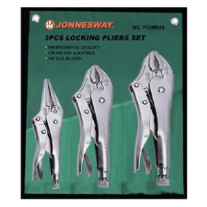 3 Pcs Locking Pliers Set P32M03S