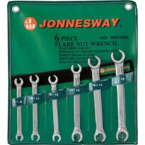 6 PCS FLARE NUT WRENCH SET(MM), W24106S