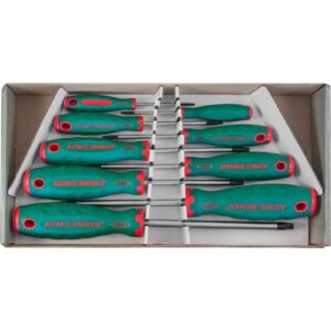 9 Piece Anti-slip Grip Star Screwdrivers Set D71T109S