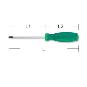 ANTI-SLIP GRIP BALL POINT SCREWDRIVERS D71HB