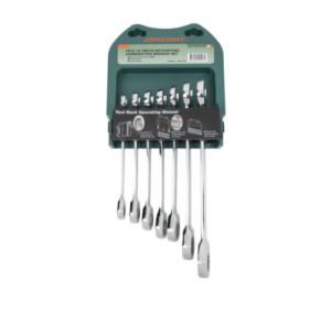 7PCS 72 TEETH RATCHETING COMBINATION WRENCH SET(MM) W45107S
