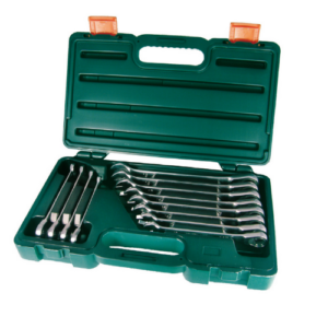 12PCS SUPER TECH 72TEETH REVERSIBLE RATCHETING COMBINATION WRENCH SET W86112S