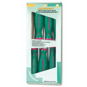 7 Piece Anti-slip Grip Star Screwdrivers D71T107S